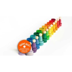 Nins Carla figurar, ringar og myntir - 120 lutir