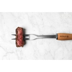 Steikigaffil, rustfrtt/tr