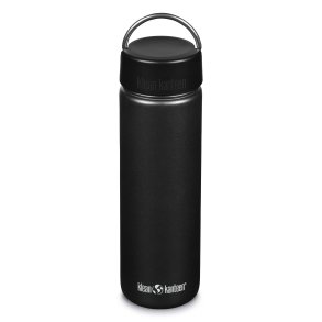 Vatnflska Wide Single Wall 800ml - Black